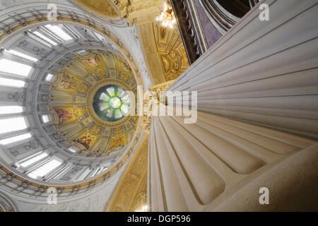 Kuppel und Spalte, Berliner Dom oder der Berliner Dom, Berlin Stockfoto