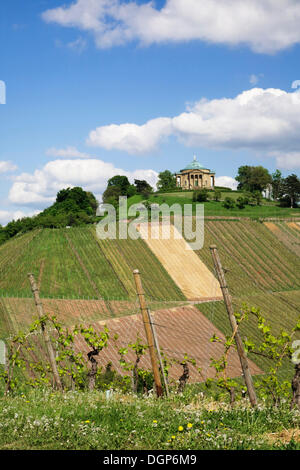 Württemberg Mausoleum in den Weinbergen in der Nähe von Stuttgart Rotenberg, Baden-Württemberg Stockfoto