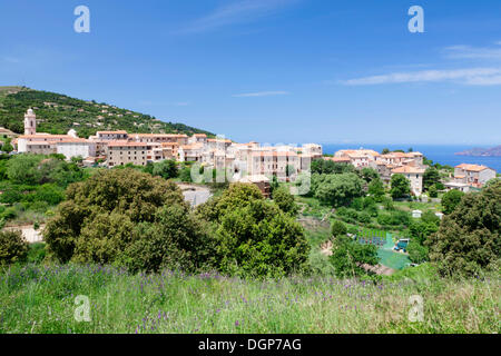 Piana, Golf von Porto, Korsika, Frankreich, Europa Stockfoto