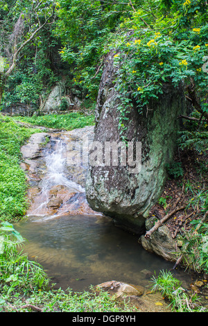 Katarakt in Hauykeaw Wasserfall, Doi Suthep-Pui Nationnal Park, Chaingmai Thaland Stockfoto