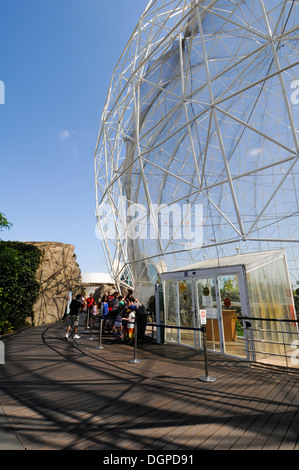 L'Oceanogràfic, befindet sich ein Marine Park in der Stadt der Künste und Wissenschaften von Valencia, Spanien. Stockfoto