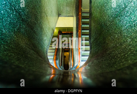 Science Museum Treppe in London mit einem Art Deco Design, gebaut im Jahre 1910 Stockfoto