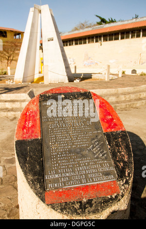 Sandinista Denkmal für die Helden und Märtyrer von León, Nicaragua Stockfoto