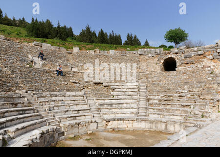 Odeion oder Odeon, kleines Theater, Ephesus, Selçuk, İzmir Provinz, ägäische Region, Türkei Stockfoto