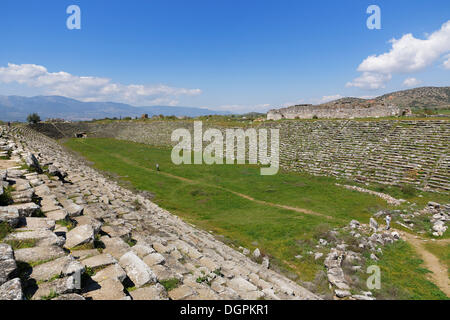 Antiken Stadion, Aphrodisias, Aydin Provinz, Ägäis, Türkei Stockfoto