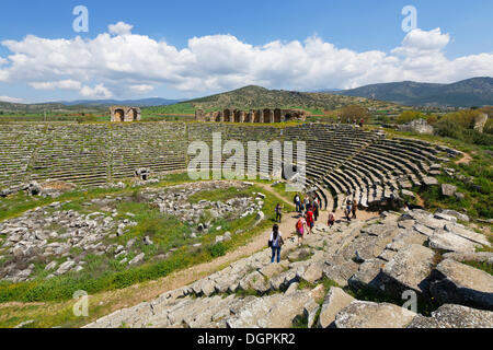 Antiken Stadion, Aphrodisias, Aydin Provinz, Ägäis, Türkei Stockfoto