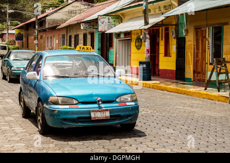 Taxi in San Juan del Sur, Nicaragua. Stockfoto