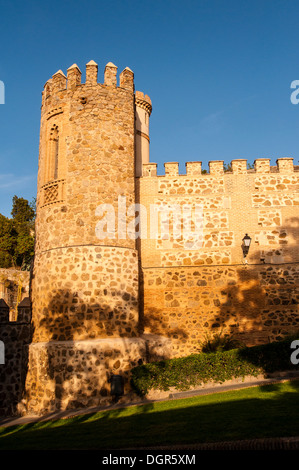 Muralla, Toledo, Kastilien-La Mancha, España Stockfoto