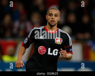 Leverkusen, Deutschland. 23. Oktober 2013. , Fußball, Fußball, UEFA Championsleague, 3. Spieltag, Spieltag 3, Bayer Leverkusen - Shaktar Donetsk 4-0 Bay - Arena in Leverkusen / Deutschland 23.10. 2013, 23. Oktober 2013 Sidney SAM (LEV) © Norbert Schmidt/Alamy Live News Stockfoto