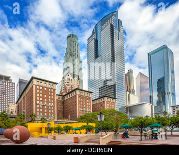 Pershing Square in Los Angeles Stockfoto