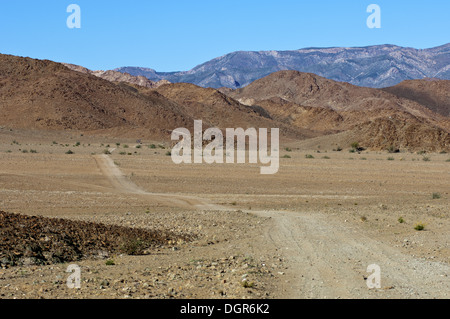 Holprige Straße im Richtersveld Nationalpark Stockfoto