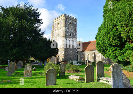 St Michaels Kirche, Bray, Berkshire, England, Vereinigtes Königreich Stockfoto
