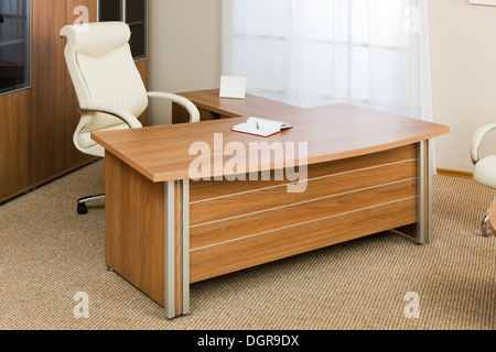 Sessel des Direktors Stockfoto