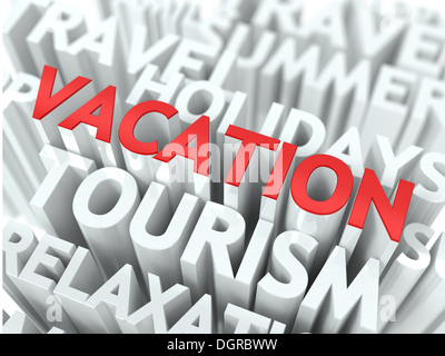 Urlaub-Konzept. Stockfoto