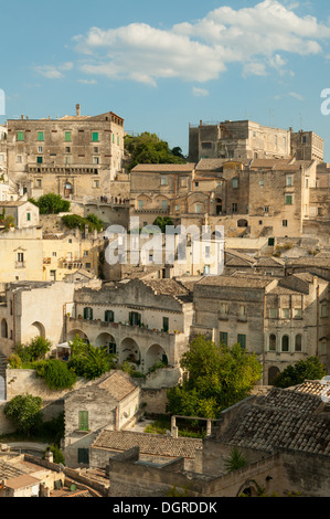 Sasso Barisano, Matera, Basilikata, Italien Stockfoto