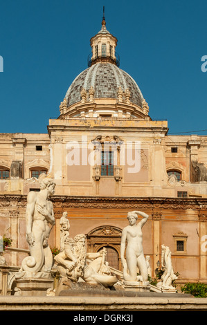 Kirche von Santa Caterina, Palermo, Sizilien, Italien Stockfoto