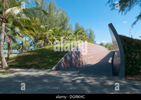 Ban Nam Khem Tsunami Memorial Center, Bang Muang, Takua Pa, Phang-Nga, Denkmal für die Tsunami-Opfer des 26. Dezember 2004, Thailand Stockfoto