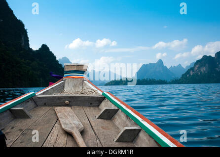 Khao Sok Nationalpark, künstlichen Stausee, Chiao Lan See, Surat Thani, Thailand, Asien Stockfoto