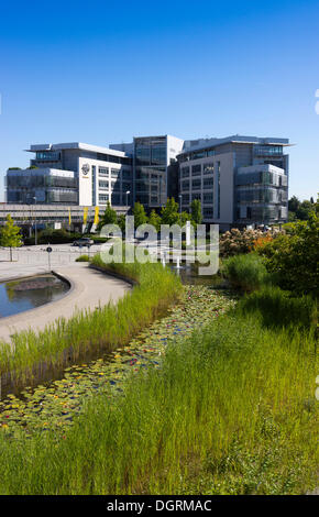 Adam Opel Haus, Sitz der Adam Opel AG, Rüsselsheim, Hessen Stockfoto