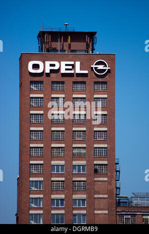 Opel-Werk in Rüsselsheim, Hessen Stockfoto