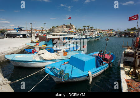 Hafen von Sigacik, Region Izmir, Türkei, Asien Stockfoto