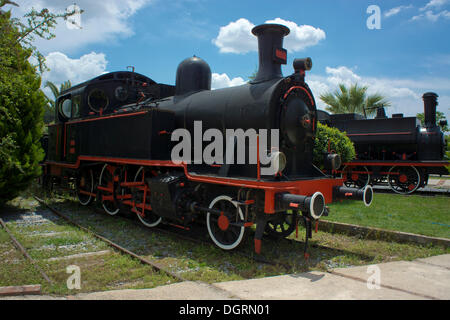 3405 Lok von Borsig, gebaut zwischen 1905 und 1909, Çamlik Eisenbahnmuseum, Çamlik, Türkei, Asien Stockfoto