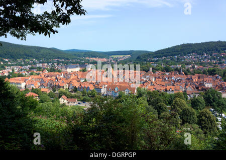 Stadtbild, Hann. Münden, Hannoversch Münden, Niedersachsen, Deutschland Stockfoto