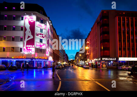 Rotlichtviertel, Bahnhofsviertel, Frankfurt Am Main, Hessen, Deutschland Stockfoto