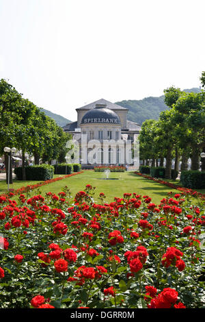 Casino und Kurhaus, Kurort im Kurpark, Kurpark, Bad Ems, Rheinland-Pfalz Stockfoto