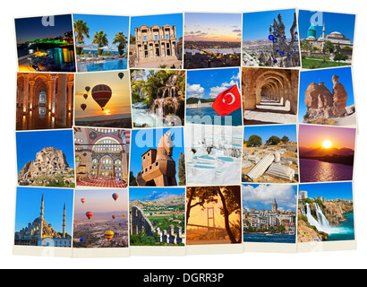 Bilderstapel Türkei Reisen Stockfoto