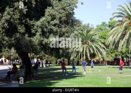 Giardini Pubblici oder öffentlichen Gradens in Cagliari - Sardinien Stockfoto