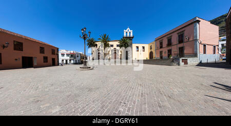 Kloster San Francisco, Plaza De La Libertad, Liberty Square, Garachico, Garachico, Teneriffa, Kanarische Inseln, Spanien Stockfoto