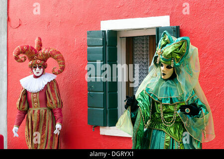 Karneval in Venedig, Veneto, Italien, Europa Stockfoto