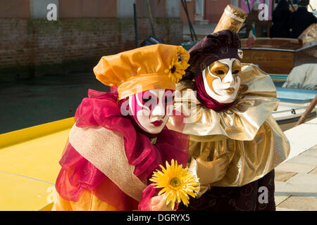 Karneval in Venedig, Veneto, Italien, Europa Stockfoto