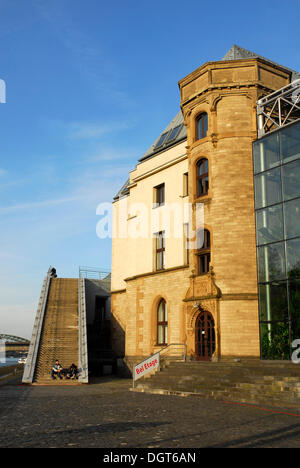 Schokoladenmuseum Imhoff-Stollwerck Schokoladen-Museum, Museum auf der Rheinau-Halbinsel, Kölner Rheinauhafen Hafen, Köln Stockfoto