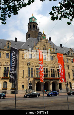 Rathaus Stadhuis auf Coolsingel Rotterdam, Zuid-Holland, Süd-Holland, Niederlande, Europa Stockfoto