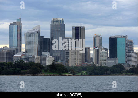 Skyline der Innenstadt, High-Rise Bürohaus im Central Business District, CBD, Sydney Harbour, Sydney City Stockfoto