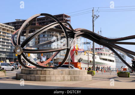 Waterfront-Skulptur in Toronto, Ontario, Kanada Stockfoto