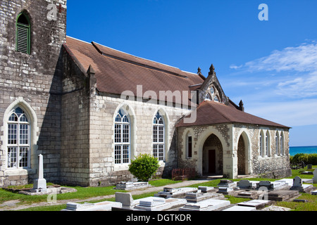 Alten kolonialen Kirche. Jamaika Stockfoto