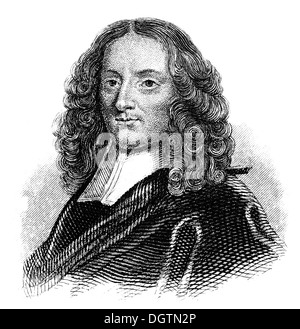 Pierre Bayle, 1647-1706, ein französischer Schriftsteller und Philosoph, Stockfoto