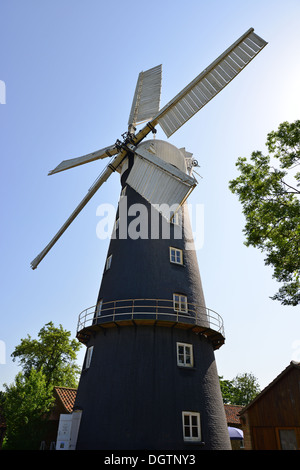 Alford Windmühle, Alford, Lincolnshire, England, Vereinigtes Königreich Stockfoto