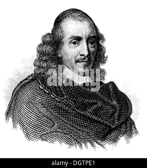 Pierre Corneille, 1606-1684, ein französischer Schriftsteller und Dramatiker des Barock, Stockfoto