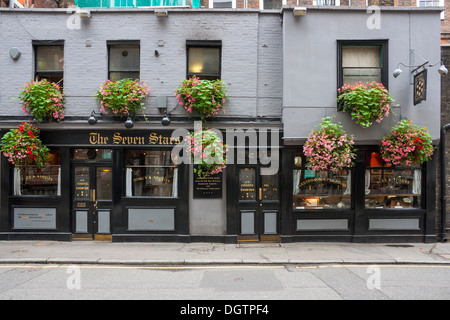 Die sieben Sterne, Carey Street, London Stockfoto