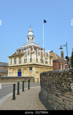 17. Jahrhundert Custom House Quay Purfleet, King's Lynn, Norfolk, England, Vereinigtes Königreich Stockfoto