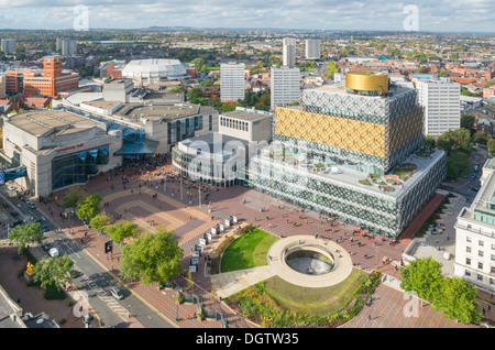 Die neue Bibliothek der Centenary Square, Birmingham, West Midlands, England, Birmingham, UK Stockfoto