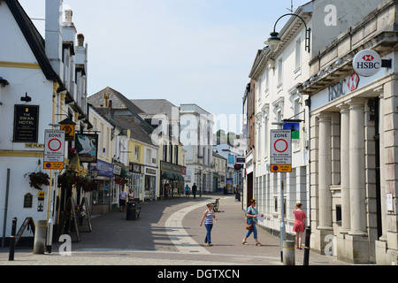 Stadtzentrum, Molesworth Street, Wadebridge, Cornwall, England, Vereinigtes Königreich Stockfoto