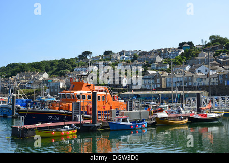 Newlyn Harbour, Newlyn, Cornwall, England, Vereinigtes Königreich Stockfoto