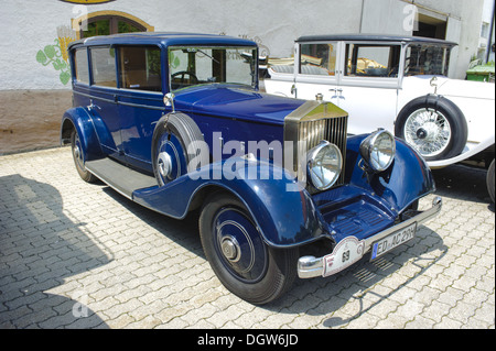 Oldtimer Auto Rolls Royce Landaulet Stockfoto