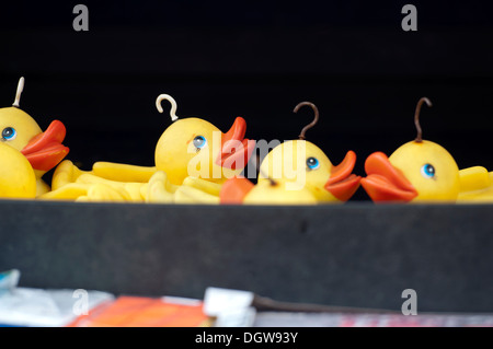 Hook-a-Ente stall bei Warwick Mop fair Stockfoto