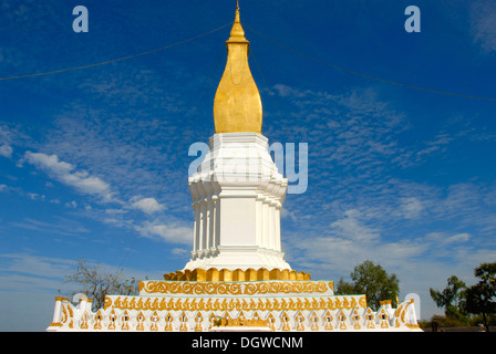 Theravada-Buddhismus, dass Sikhottabong goldene Stupa, Thakek, Khammuan Provinz Khammuan, Laos, Südostasien, Asien Stockfoto